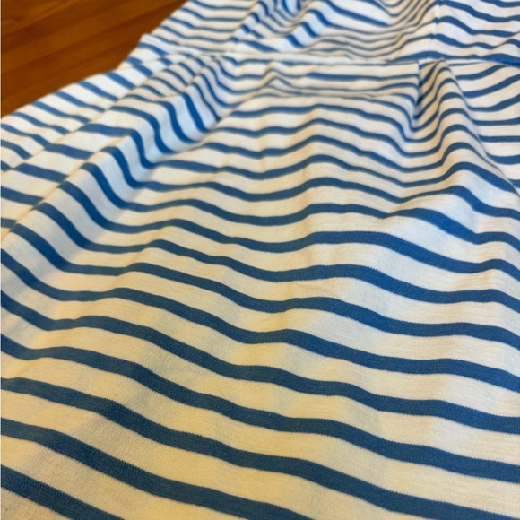 Old Navy | Fit & Flare Sleeveless Striped Dress | Blue and White | Size XS - Picture 3 of 7